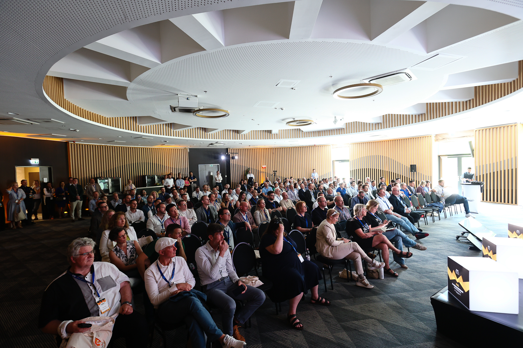 Audience at the XXII E-Commerce Conference
